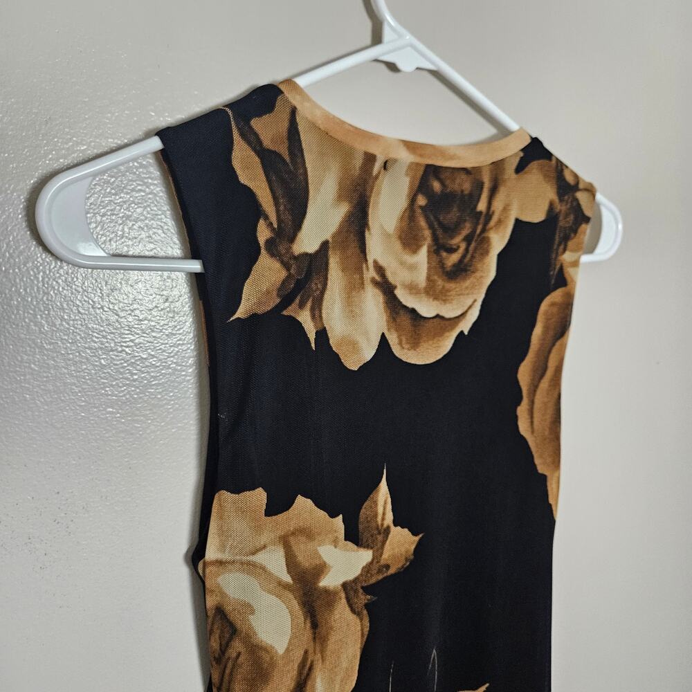Free Press Sz Medium Shirred Bodycon Dress - Picture 10 of 13